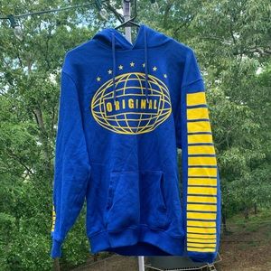 Blue and Yellow H&M “ORIGINAL” Hoodie
